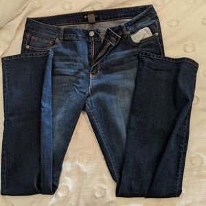 Straight leg jeans